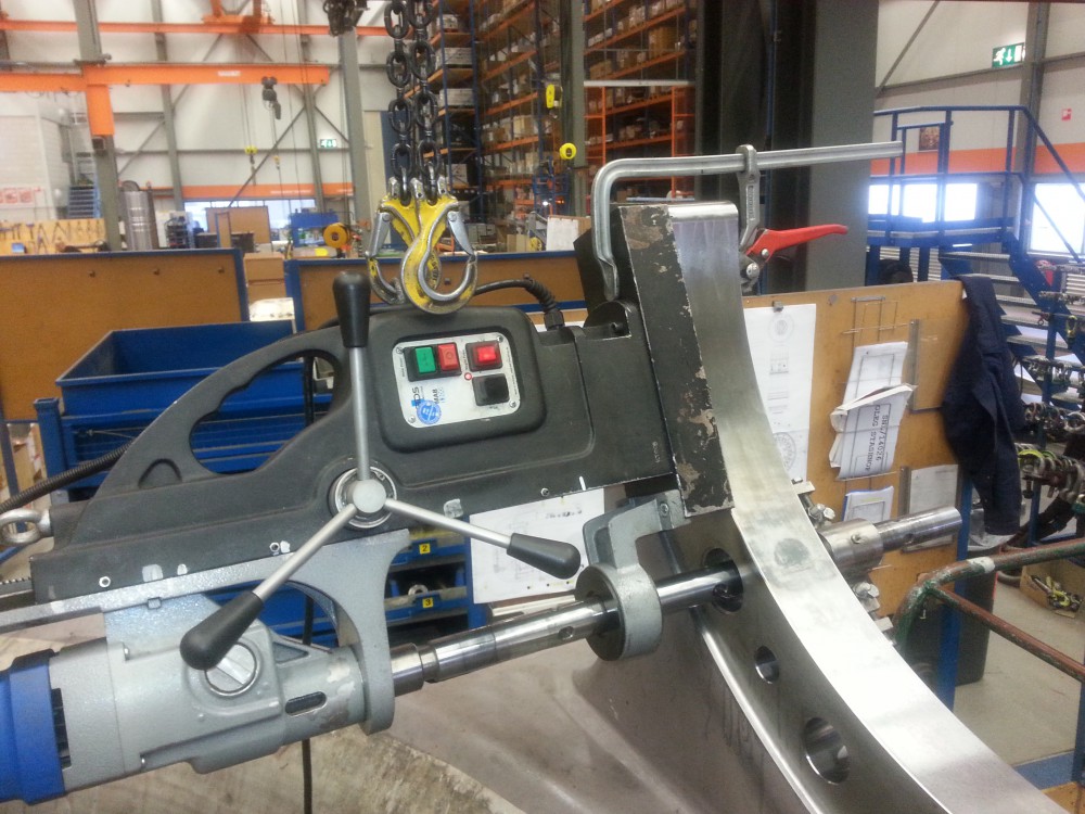 On Site Machining, Mobiel Frezen, De Wiel Services