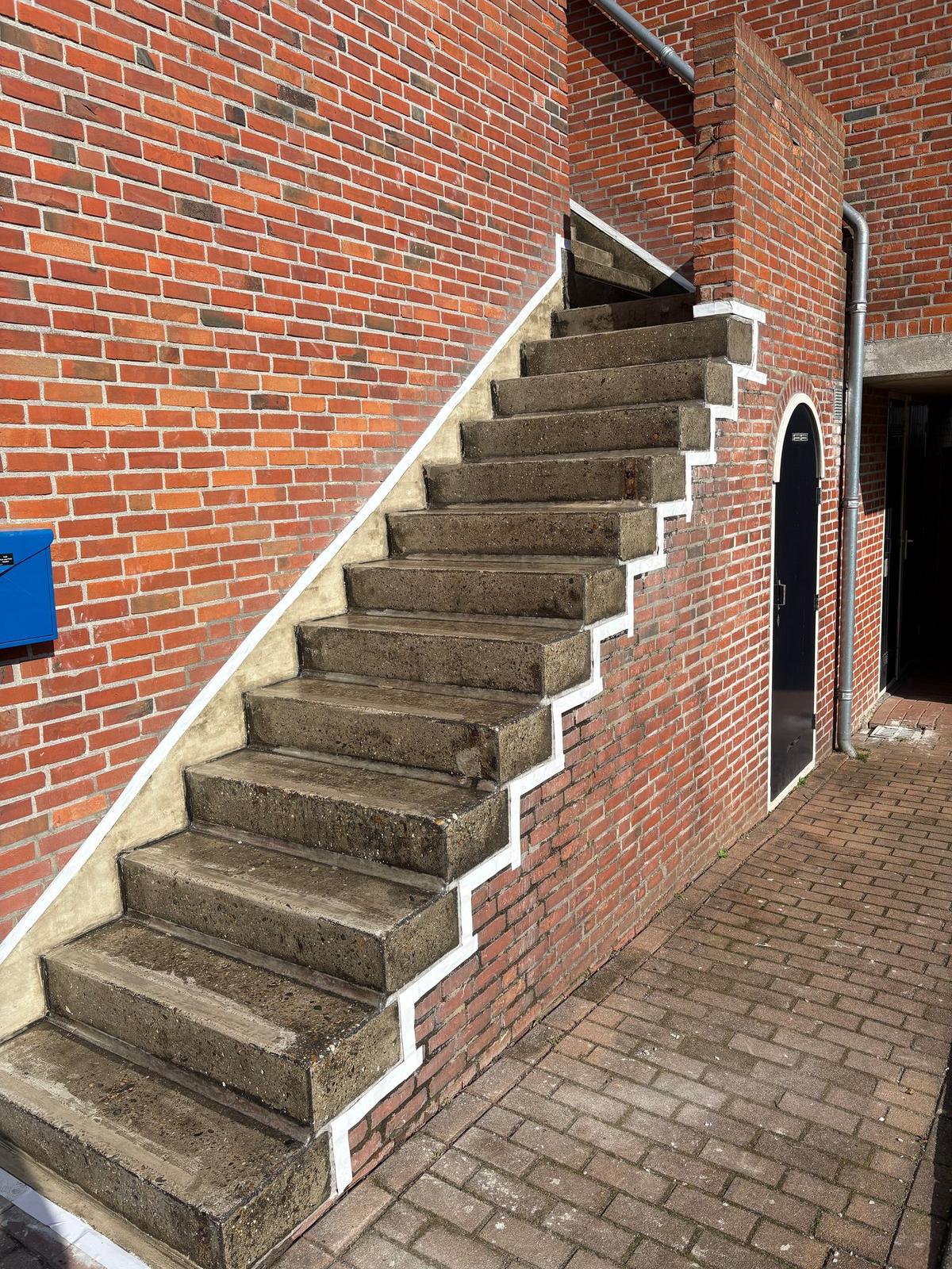 Gevel stralen Gevel stralen